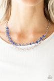 Block Party Princess - Blue Paparazzi Necklace - Carolina Bling Boss