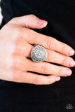 Seasonal Spinster - Silver Paparazzi Ring - Carolina Bling Boss