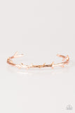 Easy As One, Two, TREE - Rose Gold Paparazzi Bracelet - Carolina Bling Boss