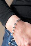 Rosebud Radiance - Silver Paparazzi Bracelet - Carolina Bling Boss