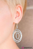 Radical Ripple - Silver Paparazzi Earrings - Carolina Bling Boss