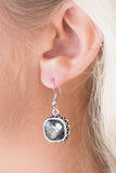 Turn On The Swag - Silver Paparazzi Earrings - Carolina Bling Boss