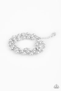 Stage Name - Silver Paparazzi Bracelet