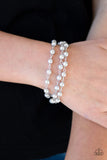 Stage Name - Silver Paparazzi Bracelet