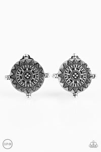 Body and SOL - Silver Clip On Paparazzi Earrings - Carolina Bling Boss