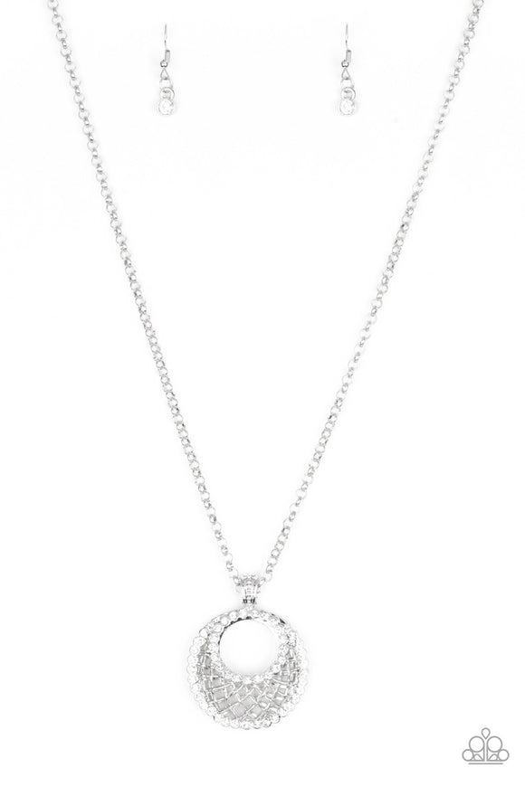 Net Worth - White Paparazzi Necklace