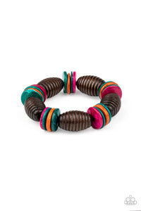 Caribbean Castaway - Multi Paparazzi Bracelet