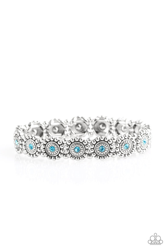 MARIGOLD Mine - Blue Paparazzi Bracelet - Carolina Bling Boss
