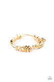 Get The GLOW On The Road - Gold Paparazzi Bracelet - Carolina Bling Boss