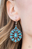Wild Is My Favorite Color - Blue Paparazzi Earrings - Carolina Bling Boss