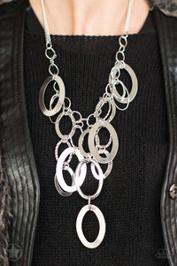 A Silver Spell - Silver Paparazzi Necklace - Carolina Bling Boss