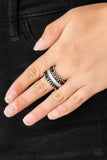 Treasury Fund - Black Paparazzi Ring