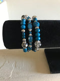 Girl Boss - Blue Paparazzi Bracelet - Carolina Bling Boss