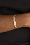 Business As Usual - Gold Paparazzi Bracelet