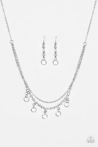 Modern Day Princess - White Paparazzi Necklace - Carolina Bling Boss