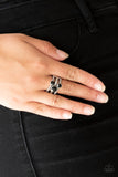 Head In The Stars - Black Paparazzi Ring