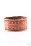 Tough Enough- Brown Paparazzi Bracelet - Carolina Bling Boss
