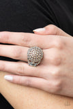 Magically Moroccan - Brown Paparazzi Ring