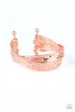 See A Pattern - Copper Paparazzi Bracelet