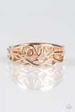 I believe In Love - Rose Gold Paparazzi Ring - Carolina Bling Boss