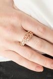 I believe In Love - Rose Gold Paparazzi Ring - Carolina Bling Boss
