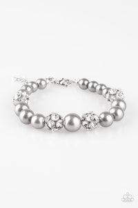 Pearls and Parlors - Silver Paparazzi Bracelet - Carolina Bling Boss