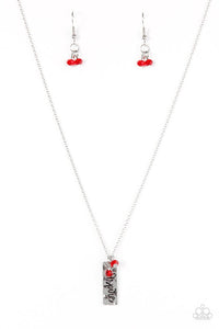 Aspire - Red Paparazzi Necklace - Carolina Bling Boss