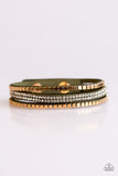 Bomb Squad - Green Paparazzi Wrap Bracelet - Carolina Bling Boss