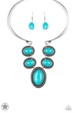 River Ride - Blue Paparazzi Necklace