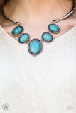 River Ride - Blue Paparazzi Necklace