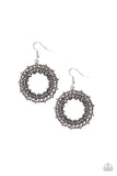 Girl Of Your Gleams - Silver Paparazzi Earrings