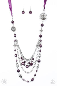 All The Trimmings - Purple Paparazzi Necklace - Carolina Bling Boss