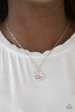 Paint The Town In Glitter - Pink Paparazzi Necklace - Carolina Bling Boss