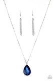 So Obvious - Blue Paparazzi Necklace - Carolina Bling Boss