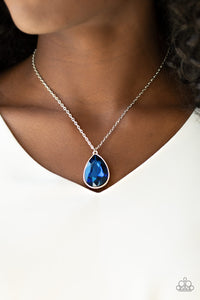 So Obvious - Blue Paparazzi Necklace - Carolina Bling Boss