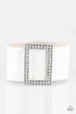 STUNNING For You - White Paparazzi Bracelet - Carolina Bling Boss