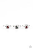 Rhinestone Round Ring - Multiple Colors Available - Carolina Bling Boss