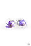 Dried Flower Globe Earrings - Multiple Colors Available - Carolina Bling Boss