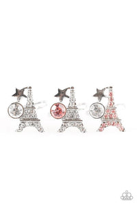 Paris Eiffel Tower Ring - Multiple Colors Available - Carolina Bling Boss